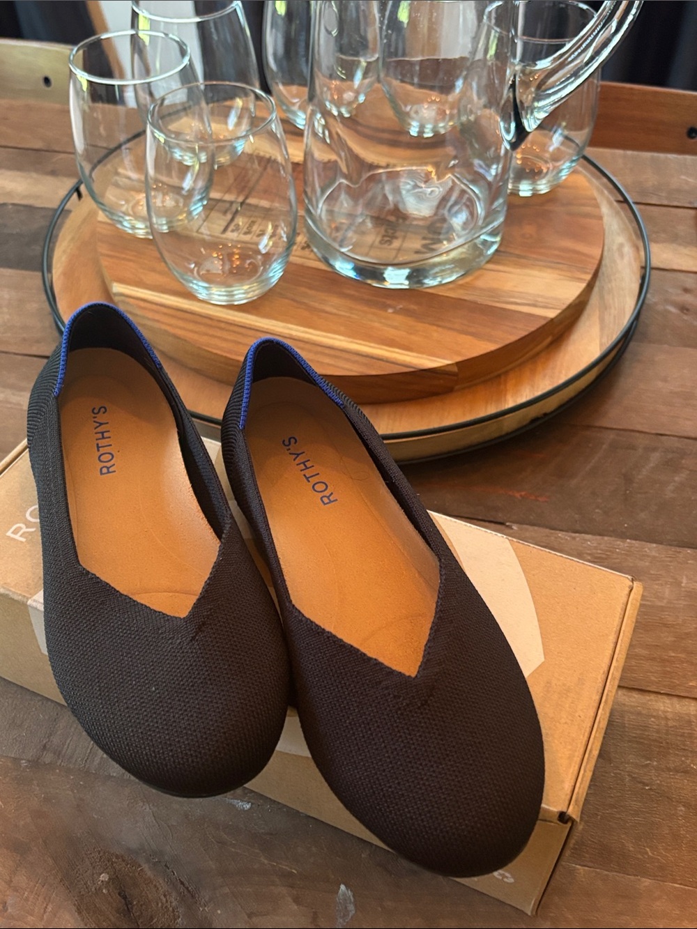 Rothy’s The Daily Flat in Black
